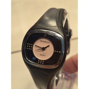 Armitron WR165FT 25/6385 PC21A Black Pink Ladies' Watch. New Battery